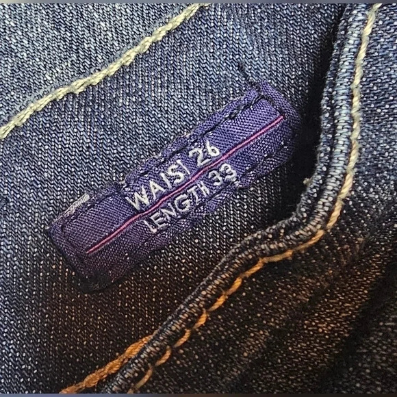 Vigoss Women's The New York Bootcut Jeans Size 26/33 - Picture 4 of 10